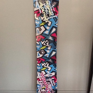 Ontwerp: Tesekie - Project: wrapping snowboard