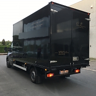 Project: Luxhome - belettering bestelwagen