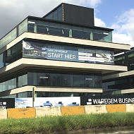 Through-vision gebouwen Waregem business park