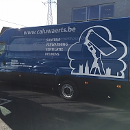 Project: Caluwaerts - belettering bestelwagen