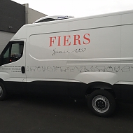 Project: Fiers - belettering bestelwagen