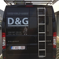 Project: D&G - belettering bestelwagen