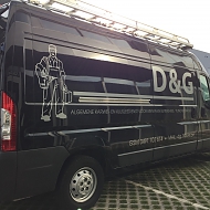 Project: D&G - belettering bestelwagen