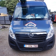 Project: Dakwerken De Cang - belettering bestelwagen