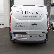 Project: MCV - belettering bestelwagen