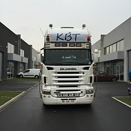 Project: KBT Trucking - belettering/bestickering vrachtwagen
