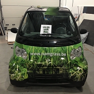 Ontwerp: NAM Grass - Project: NAM Grass - full car wrap